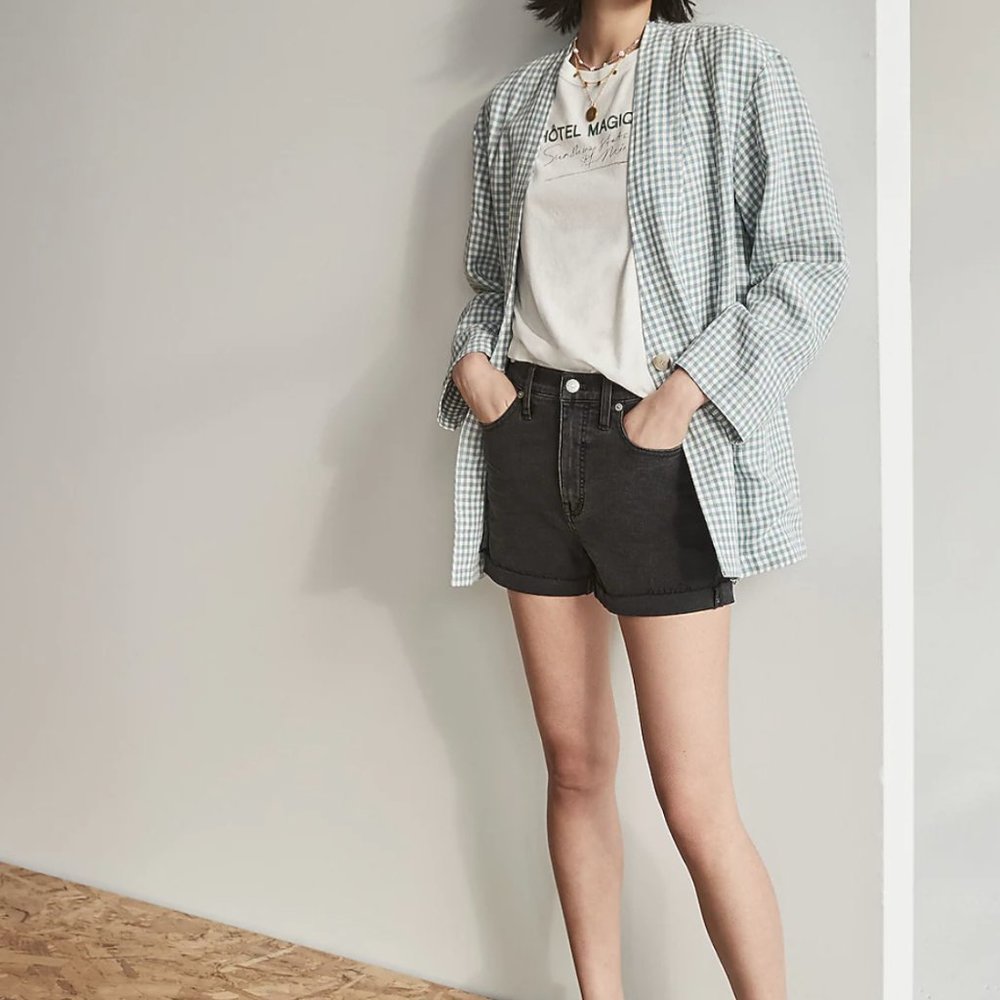 Madewell High-Rise Denim Shorts Lunar Wash (Size 29)